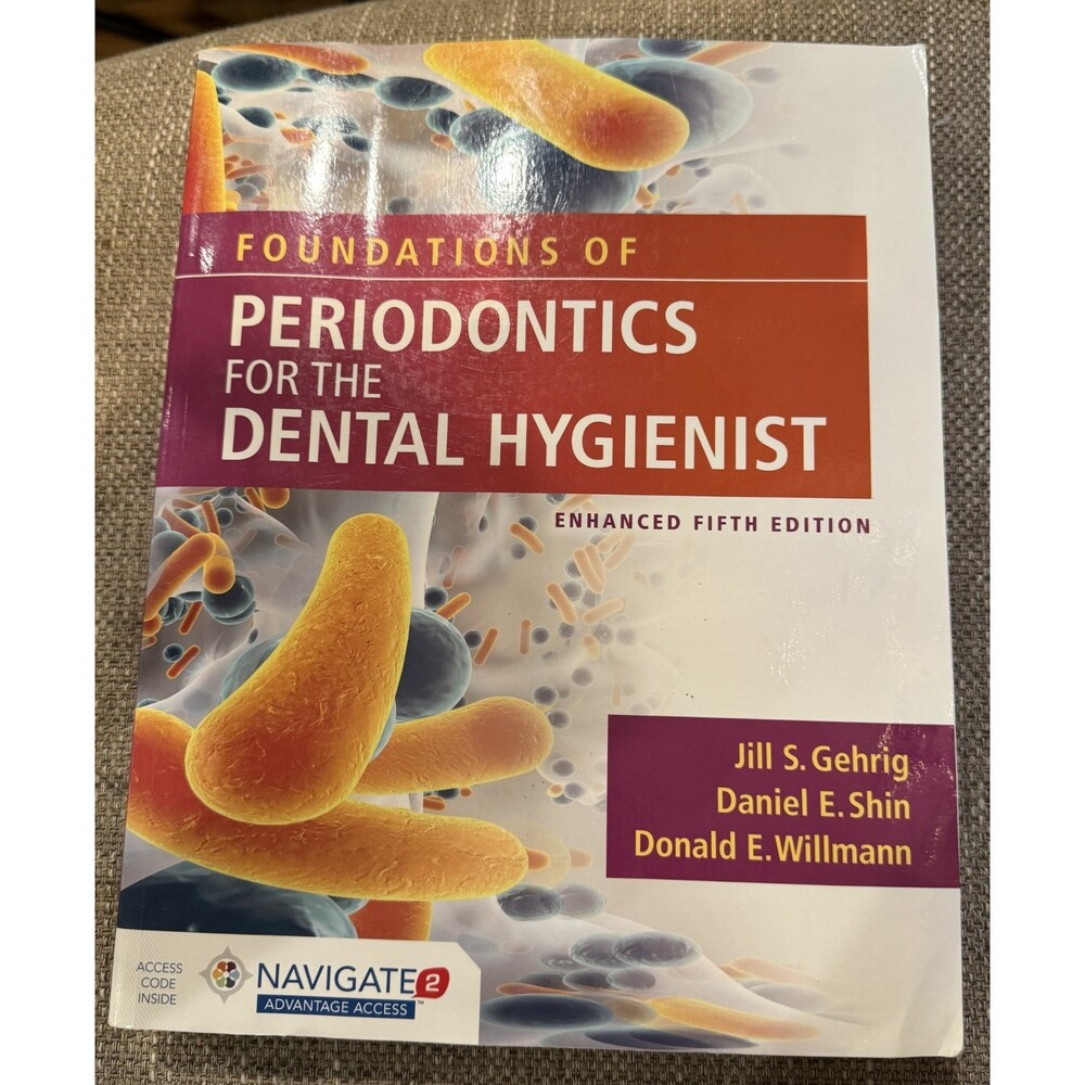 Foundations of Periodontics for the Dental Hygienist Book Jill Gehrig GOOD